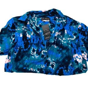 Tie-Dye Button Up Shirt